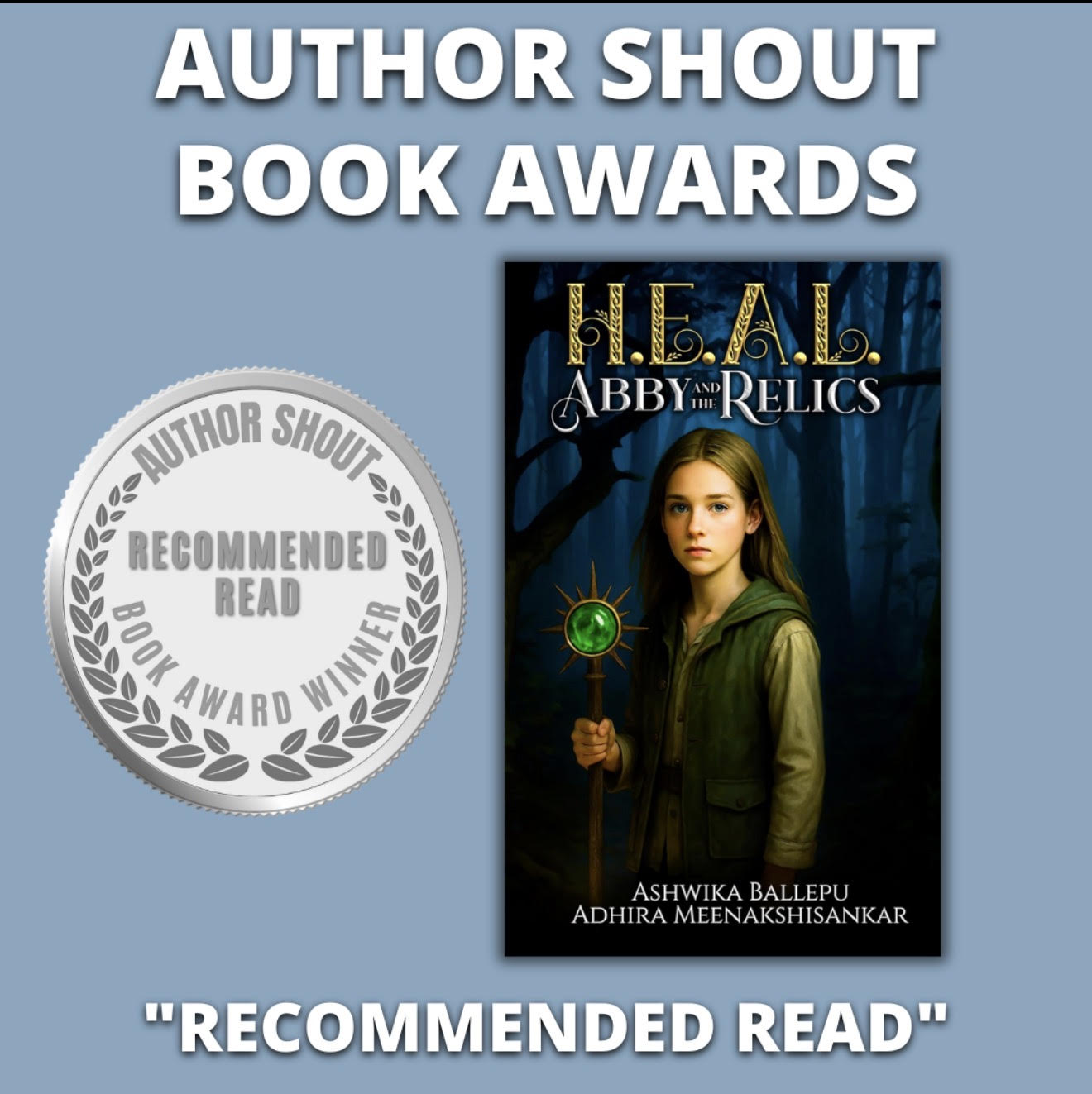 AuthorShout 2025 Recommended Read Award